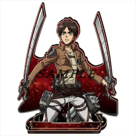 Attack On Titan Eren Jaeger Mikasa Ackerman Acrylic Figure Display Cartoon Stand Model Plate Custom Charm Phone Personalized, Keychain, Mô Hình Đứng Standee Anime, In 2 Mặt, Cao 6cm, Trang Trí Decor Bàn Học, Balo 2 Attack On Titan Eren Jaeger Mikasa Ackerman Acrylic Figure Display Cartoon Stand Model Plate Custom Charm Phone Personalized, Keychain, Mô Hình Đứng Standee Anime, In 2 Mặt, Cao 6cm, Trang Trí Decor Bàn Học, Balo - Ảnh 2