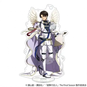 Attack On Titan Eren Mikasa Levi Survey Corps Anime Character Acrylic Keychain Acrylic Stand Custom Charm Phone Personalized, Keychain, Mô Hình Đứng Standee Anime, In 2 Mặt, Cao 6cm, Trang Trí Decor Bàn Học, Balo