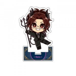 Attack On Titan Eren Yeager Acrylic Stand Keychain Demon Suit Chibi Anime Figure Desk Custom Charm Phone Personalized, Keychain, Mô Hình Đứng Standee Anime, In 2 Mặt, Cao 6cm, Trang Trí Decor Bàn Học, Balo