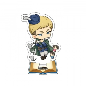 Attack On Titan Eren Yeager Acrylic Stand Keychain Kawaii Choice Mini Ornament Bag Charm Custom Charm Phone Personalized, Keychain, Mô Hình Đứng Standee Anime, In 2 Mặt, Cao 6cm, Trang Trí Decor Bàn Học, Balo