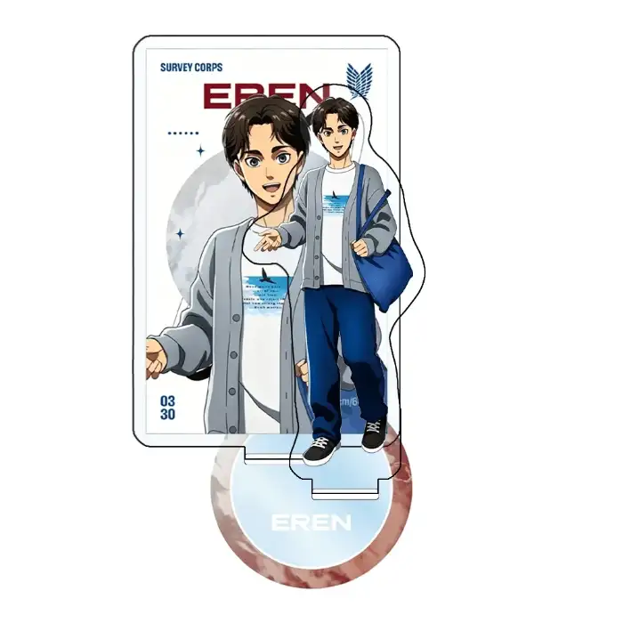 Attack On Titan Eren Yeager Levi Ackerman 1 Acrylic Stand Keychain Anime Figure Desk Decor Custom Charm Phone Personalized, Keychain, Mô Hình Đứng Standee Anime, In 2 Mặt, Cao 6cm, Trang Trí Decor Bàn Học, Balo 1 Attack On Titan Eren Yeager Levi Ackerman 1 Acrylic Stand Keychain Anime Figure Desk Decor Custom Charm Phone Personalized, Keychain, Mô Hình Đứng Standee Anime, In 2 Mặt, Cao 6cm, Trang Trí Decor Bàn Học, Balo