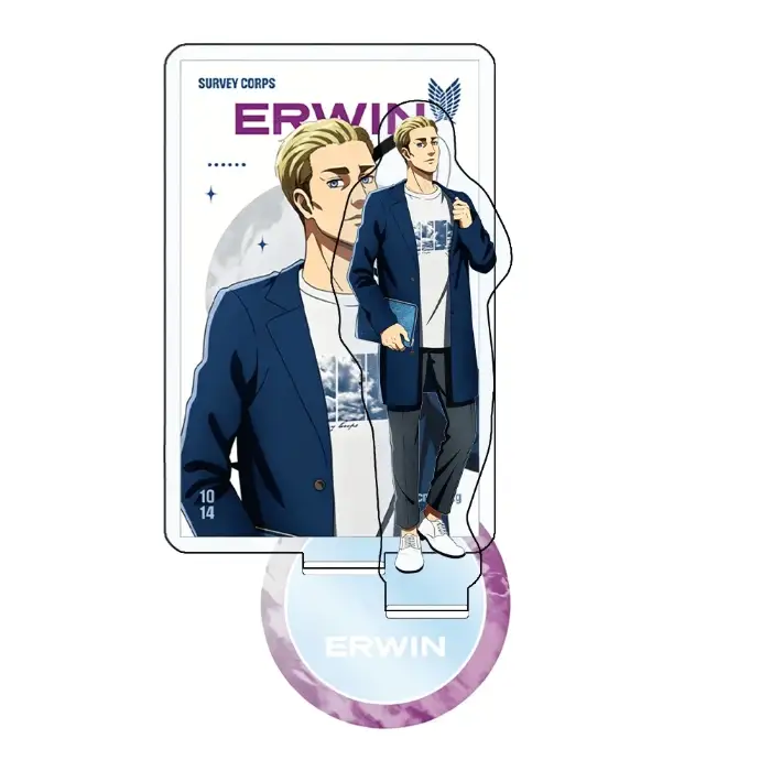 Attack On Titan Eren Yeager Levi Ackerman 1 Acrylic Stand Keychain Anime Figure Desk Decor Custom Charm Phone Personalized, Keychain, Mô Hình Đứng Standee Anime, In 2 Mặt, Cao 6cm, Trang Trí Decor Bàn Học, Balo 2 Attack On Titan Eren Yeager Levi Ackerman 1 Acrylic Stand Keychain Anime Figure Desk Decor Custom Charm Phone Personalized, Keychain, Mô Hình Đứng Standee Anime, In 2 Mặt, Cao 6cm, Trang Trí Decor Bàn Học, Balo - Ảnh 2