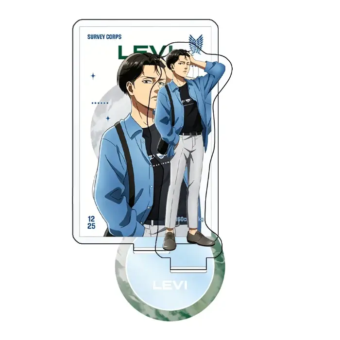Attack On Titan Eren Yeager Levi Ackerman 1 Acrylic Stand Keychain Anime Figure Desk Decor Custom Charm Phone Personalized, Keychain, Mô Hình Đứng Standee Anime, In 2 Mặt, Cao 6cm, Trang Trí Decor Bàn Học, Balo 3 Attack On Titan Eren Yeager Levi Ackerman 1 Acrylic Stand Keychain Anime Figure Desk Decor Custom Charm Phone Personalized, Keychain, Mô Hình Đứng Standee Anime, In 2 Mặt, Cao 6cm, Trang Trí Decor Bàn Học, Balo - Ảnh 3