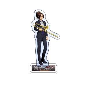 Attack On Titan Hange Zoe 1 Acrylic Stand Keychain Suit Trombone Kawaii Itabag Accessories Custom Charm Phone Personalized, Keychain, Mô Hình Đứng Standee Anime, In 2 Mặt, Cao 6cm, Trang Trí Decor Bàn Học, Balo