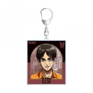 Attack On Titan Levi Ackerman Acrylic Stand Keychain Prison Guard Portrait Backpack Custom Charm Phone Personalized, Keychain, Mô Hình Đứng Standee Anime, In 2 Mặt, Cao 6cm, Trang Trí Decor Bàn Học, Balo