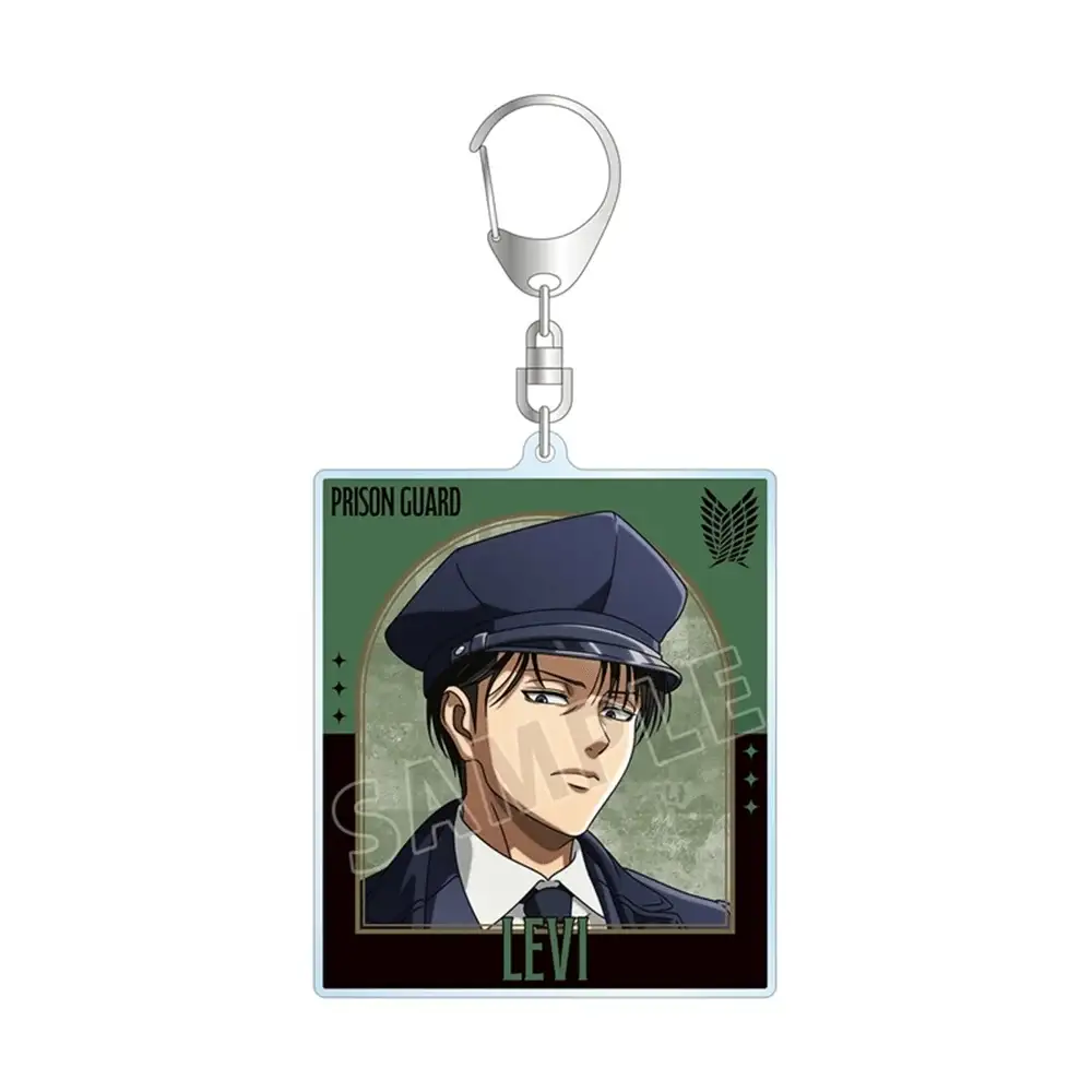 Attack On Titan Levi Ackerman Acrylic Stand Keychain Prison Guard Portrait Backpack Custom Charm Phone Personalized, Keychain, Mô Hình Đứng Standee Anime, In 2 Mặt, Cao 6cm, Trang Trí Decor Bàn Học, Balo 2 Attack On Titan Levi Ackerman Acrylic Stand Keychain Prison Guard Portrait Backpack Custom Charm Phone Personalized, Keychain, Mô Hình Đứng Standee Anime, In 2 Mặt, Cao 6cm, Trang Trí Decor Bàn Học, Balo - Ảnh 2