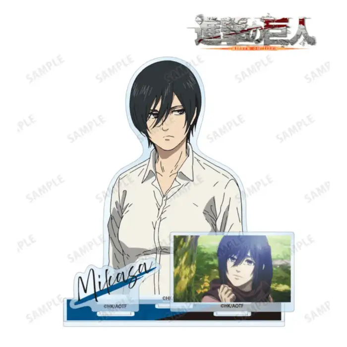 Attack On Titan Mikasa Ackerman 1 Acrylic Stand Keychain Figure Desk Display Ornament Custom Charm Phone Personalized, Keychain, Mô Hình Đứng Standee Anime, In 2 Mặt, Cao 6cm, Trang Trí Decor Bàn Học, Balo 2 Attack On Titan Mikasa Ackerman 1 Acrylic Stand Keychain Figure Desk Display Ornament Custom Charm Phone Personalized, Keychain, Mô Hình Đứng Standee Anime, In 2 Mặt, Cao 6cm, Trang Trí Decor Bàn Học, Balo - Ảnh 2