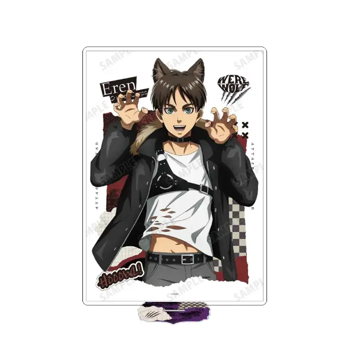 Attack On Titan Werewolf 1 Double Sided Acrylic Stand Keychain 2026 New Anime Stand Eren Custom Charm Phone Personalized, Keychain, Mô Hình Đứng Standee Anime, In 2 Mặt, Cao 6cm, Trang Trí Decor Bàn Học, Balo 5 Attack On Titan Werewolf 1 Double Sided Acrylic Stand Keychain 2026 New Anime Stand Eren Custom Charm Phone Personalized, Keychain, Mô Hình Đứng Standee Anime, In 2 Mặt, Cao 6cm, Trang Trí Decor Bàn Học, Balo - Ảnh 5