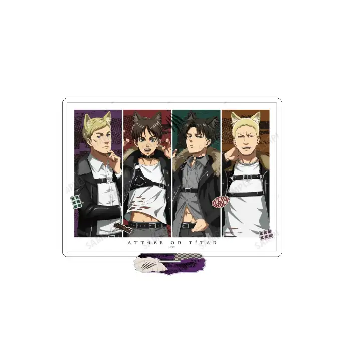 Attack On Titan Werewolf 1 Double Sided Acrylic Stand Keychain 2026 New Anime Stand Eren Custom Charm Phone Personalized, Keychain, Mô Hình Đứng Standee Anime, In 2 Mặt, Cao 6cm, Trang Trí Decor Bàn Học, Balo 6 Attack On Titan Werewolf 1 Double Sided Acrylic Stand Keychain 2026 New Anime Stand Eren Custom Charm Phone Personalized, Keychain, Mô Hình Đứng Standee Anime, In 2 Mặt, Cao 6cm, Trang Trí Decor Bàn Học, Balo - Ảnh 6