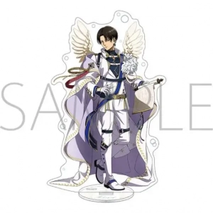 Attacking Giants Angel Levi Figure Acrylic Stand Collectible Desk Ornamnets Devil Levi Custom Charm Phone Personalized, Keychain, Mô Hình Đứng Standee Anime, In 2 Mặt, Cao 6cm, Trang Trí Decor Bàn Học, Balo