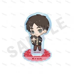 Attacking Giants Hug The Baby Ver. Levi Acrylic Stand Cute Armin White Suit Standing Plate Custom Charm Phone Personalized, Keychain, Mô Hình Đứng Standee Anime, In 2 Mặt, Cao 6cm, Trang Trí Decor Bàn Học, Balo