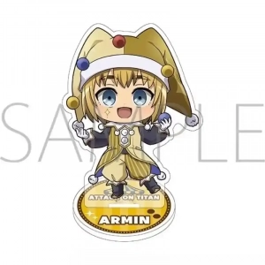 Attacking Giants Wizard Levi Figure Acrylic Stand Mini Circus Hange Standing Plate Erwin Custom Charm Phone Personalized, Keychain, Mô Hình Đứng Standee Anime, In 2 Mặt, Cao 6cm, Trang Trí Decor Bàn Học, Balo