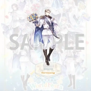 Axis Powers Hetalia World Festa 20th Anniversary Art Exhibition Acrylic Stand, Anime Figure Custom Charm Phone Personalized, Keychain, Mô Hình Đứng Standee Anime,  In 2 Mặt, Cao 6cm, Trang Trí Decor Bàn Học, Balo