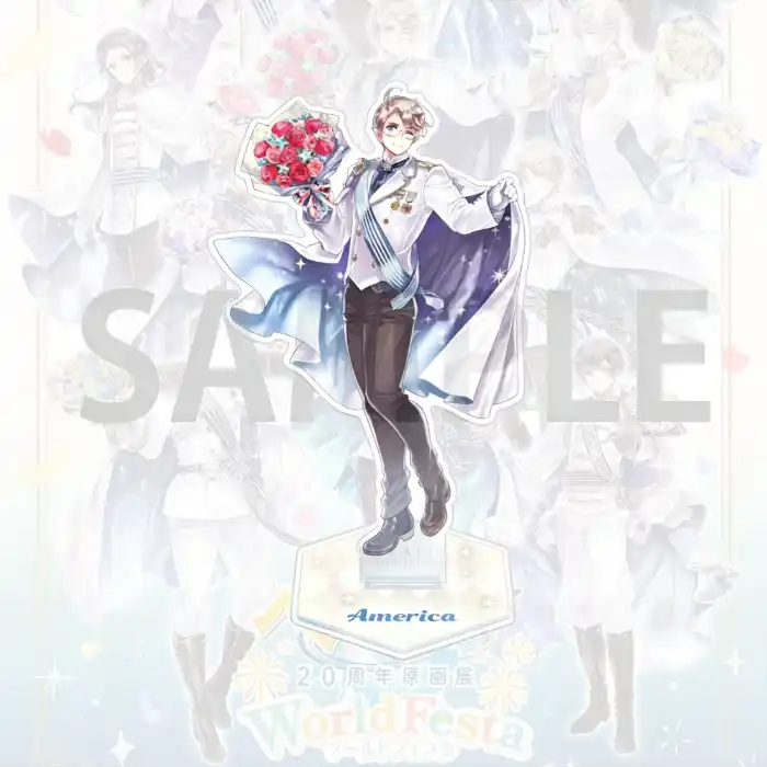 Axis Powers Hetalia World Festa 20th Anniversary Art Exhibition Acrylic Stand, Anime Figure Custom Charm Phone Personalized, Keychain, Mô Hình Đứng Standee Anime, In 2 Mặt, Cao 6cm, Trang Trí Decor Bàn Học, Balo 5 Axis Powers Hetalia World Festa 20th Anniversary Art Exhibition Acrylic Stand, Anime Figure Custom Charm Phone Personalized, Keychain, Mô Hình Đứng Standee Anime, In 2 Mặt, Cao 6cm, Trang Trí Decor Bàn Học, Balo - Ảnh 5