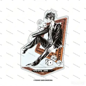 Backpack Pendant Hot 1 Anime Usogui Acrylic Stand Modle Desktop Decoration Game Custom Charm Phone Personalized, Keychain, Mô Hình Đứng Standee Anime, In 2 Mặt, Cao 6cm, Trang Trí Decor Bàn Học, Balo