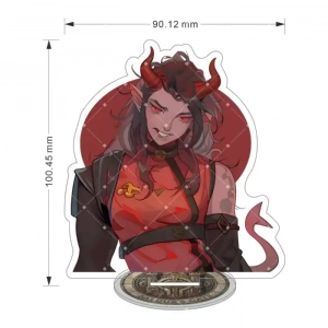 Bg3 Acrylic Standee Baldur's Gate 3 Figure Astarion Shadowheart Gale Lae'zel Anime Desk Decor Custom Charm Phone Personalized, Keychain, Mô Hình Đứng Standee Anime, In 2 Mặt, Cao 6cm, Trang Trí Decor Bàn Học, Balo