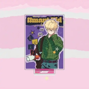 Big Acrylic Stand: 2026 Alien Stage, Find Your Plus One! Ivan Mizi Figure Plate, Japanese Custom Charm Phone Personalized, Keychain, Mô Hình Đứng Standee Anime, In 2 Mặt, Cao 6cm, Trang Trí Decor Bàn Học, Balo