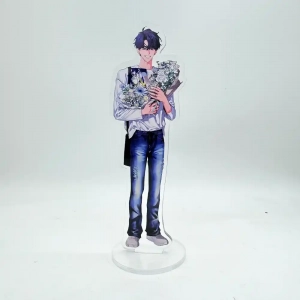 Bl Korean Manwha Sketch Acrylic Stand Figure Lee Joobin Choi Ilkyung Mamga Collection Display Custom Charm Phone Personalized, Keychain, Mô Hình Đứng Standee Anime, In 2 Mặt, Cao 6cm, Trang Trí Decor Bàn Học, Balo