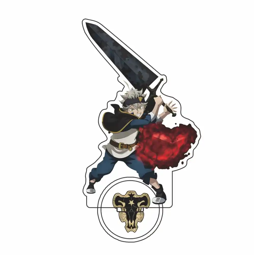 Black Clover Acrylic Stand For Home Desk Decoration Key Chain Holder Anime Themed Desk Custom Charm Phone Personalized, Keychain, Mô Hình Đứng Standee Anime, In 2 Mặt, Cao 6cm, Trang Trí Decor Bàn Học, Balo 2 Black Clover Acrylic Stand For Home Desk Decoration Key Chain Holder Anime Themed Desk Custom Charm Phone Personalized, Keychain, Mô Hình Đứng Standee Anime, In 2 Mặt, Cao 6cm, Trang Trí Decor Bàn Học, Balo - Ảnh 2