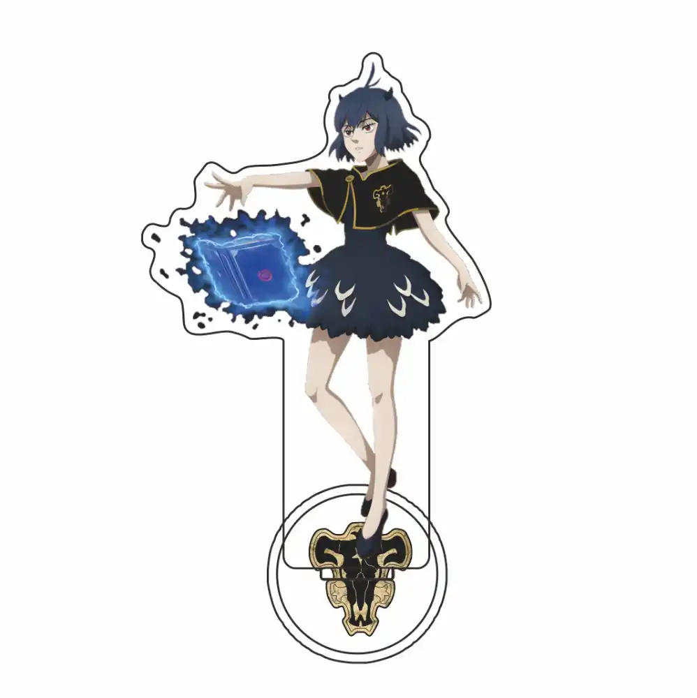 Black Clover Acrylic Stand For Home Desk Decoration Key Chain Holder Anime Themed Desk Custom Charm Phone Personalized, Keychain, Mô Hình Đứng Standee Anime, In 2 Mặt, Cao 6cm, Trang Trí Decor Bàn Học, Balo 5 Black Clover Acrylic Stand For Home Desk Decoration Key Chain Holder Anime Themed Desk Custom Charm Phone Personalized, Keychain, Mô Hình Đứng Standee Anime, In 2 Mặt, Cao 6cm, Trang Trí Decor Bàn Học, Balo - Ảnh 5