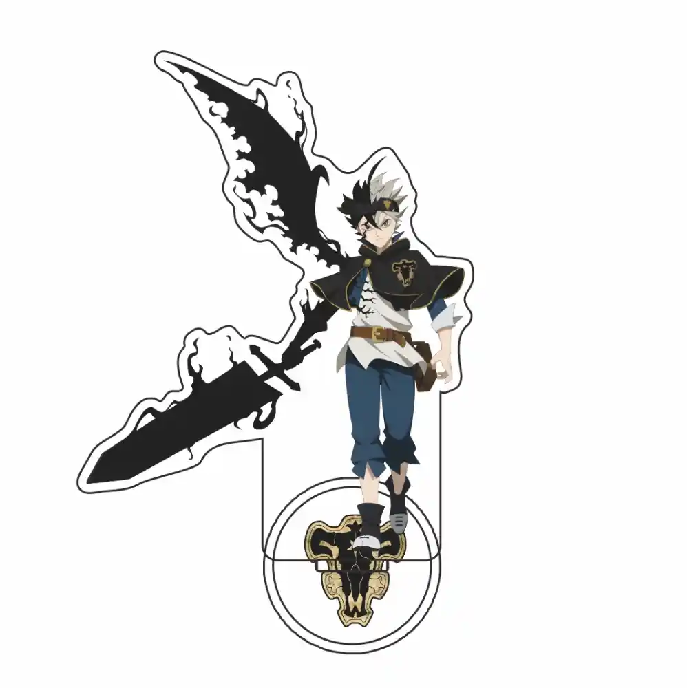 Black Clover Acrylic Stand For Home Desk Decoration Key Chain Holder Anime Themed Desk Custom Charm Phone Personalized, Keychain, Mô Hình Đứng Standee Anime, In 2 Mặt, Cao 6cm, Trang Trí Decor Bàn Học, Balo 6 Black Clover Acrylic Stand For Home Desk Decoration Key Chain Holder Anime Themed Desk Custom Charm Phone Personalized, Keychain, Mô Hình Đứng Standee Anime, In 2 Mặt, Cao 6cm, Trang Trí Decor Bàn Học, Balo - Ảnh 6