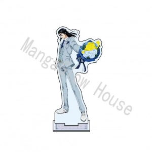 Bleach Anime Acrylic Stand Ulquiorra Cifer Figure Desktop Decoration Collectible Ornament Custom Charm Phone Personalized, Keychain, Mô Hình Đứng Standee Anime, In 2 Mặt, Cao 6cm, Trang Trí Decor Bàn Học, Balo