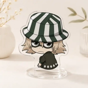 Bleach Q Version Acrylic Stand Model Plate Anime Character Desktop Ornament Collectible Custom Charm Phone Personalized, Keychain, Mô Hình Đứng Standee Anime,  In 2 Mặt, Cao 6cm, Trang Trí Decor Bàn Học, Balo