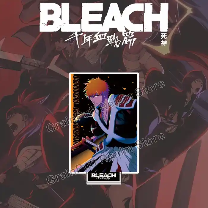 Bleach: Thousand-year Blood War Acrylic Standee Ichigo, Rukia, Toushirou Character Figures, Custom Charm Phone Personalized, Keychain, Mô Hình Đứng Standee Anime, In 2 Mặt, Cao 6cm, Trang Trí Decor Bàn Học, Balo 4 Bleach: Thousand-year Blood War Acrylic Standee Ichigo, Rukia, Toushirou Character Figures, Custom Charm Phone Personalized, Keychain, Mô Hình Đứng Standee Anime, In 2 Mặt, Cao 6cm, Trang Trí Decor Bàn Học, Balo - Ảnh 4