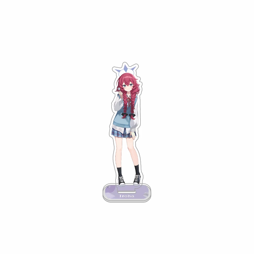 Blue Archive Anime Stand Chiaki Mokoto Satsuki Acrylic Characters Standing Model Plate Desk Custom Charm Phone Personalized, Keychain, Mô Hình Đứng Standee Anime, In 2 Mặt, Cao 6cm, Trang Trí Decor Bàn Học, Balo 5 Blue Archive Anime Stand Chiaki Mokoto Satsuki Acrylic Characters Standing Model Plate Desk Custom Charm Phone Personalized, Keychain, Mô Hình Đứng Standee Anime, In 2 Mặt, Cao 6cm, Trang Trí Decor Bàn Học, Balo - Ảnh 5