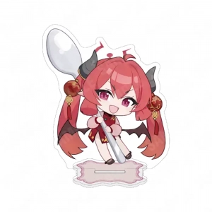 Blue Archive Hina Aru Haruka Chibi Acrylic Keychain Stand Game Fan Ornament Desktop Custom Charm Phone Personalized, Keychain, Mô Hình Đứng Standee Anime, In 2 Mặt, Cao 6cm, Trang Trí Decor Bàn Học, Balo