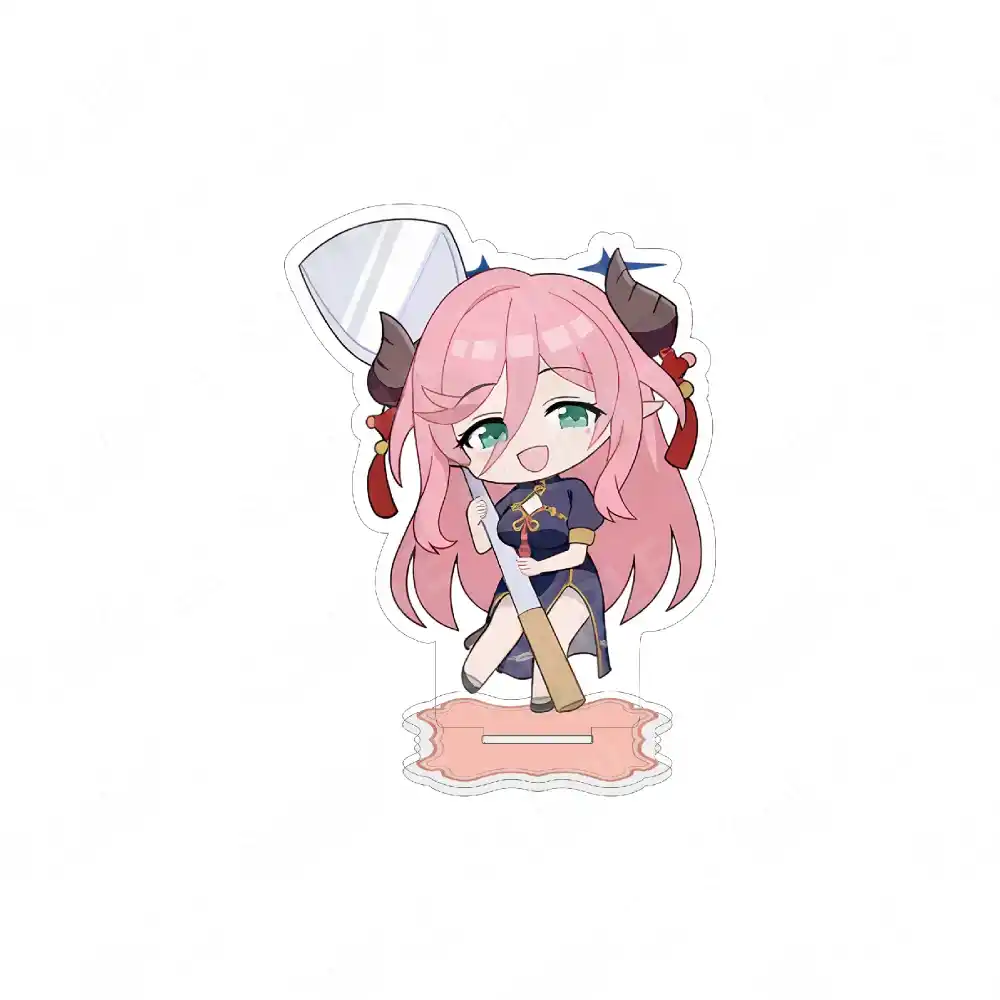 Blue Archive Hina Aru Haruka Chibi Acrylic Keychain Stand Game Fan Ornament Desktop Custom Charm Phone Personalized, Keychain, Mô Hình Đứng Standee Anime, In 2 Mặt, Cao 6cm, Trang Trí Decor Bàn Học, Balo 2 Blue Archive Hina Aru Haruka Chibi Acrylic Keychain Stand Game Fan Ornament Desktop Custom Charm Phone Personalized, Keychain, Mô Hình Đứng Standee Anime, In 2 Mặt, Cao 6cm, Trang Trí Decor Bàn Học, Balo - Ảnh 2