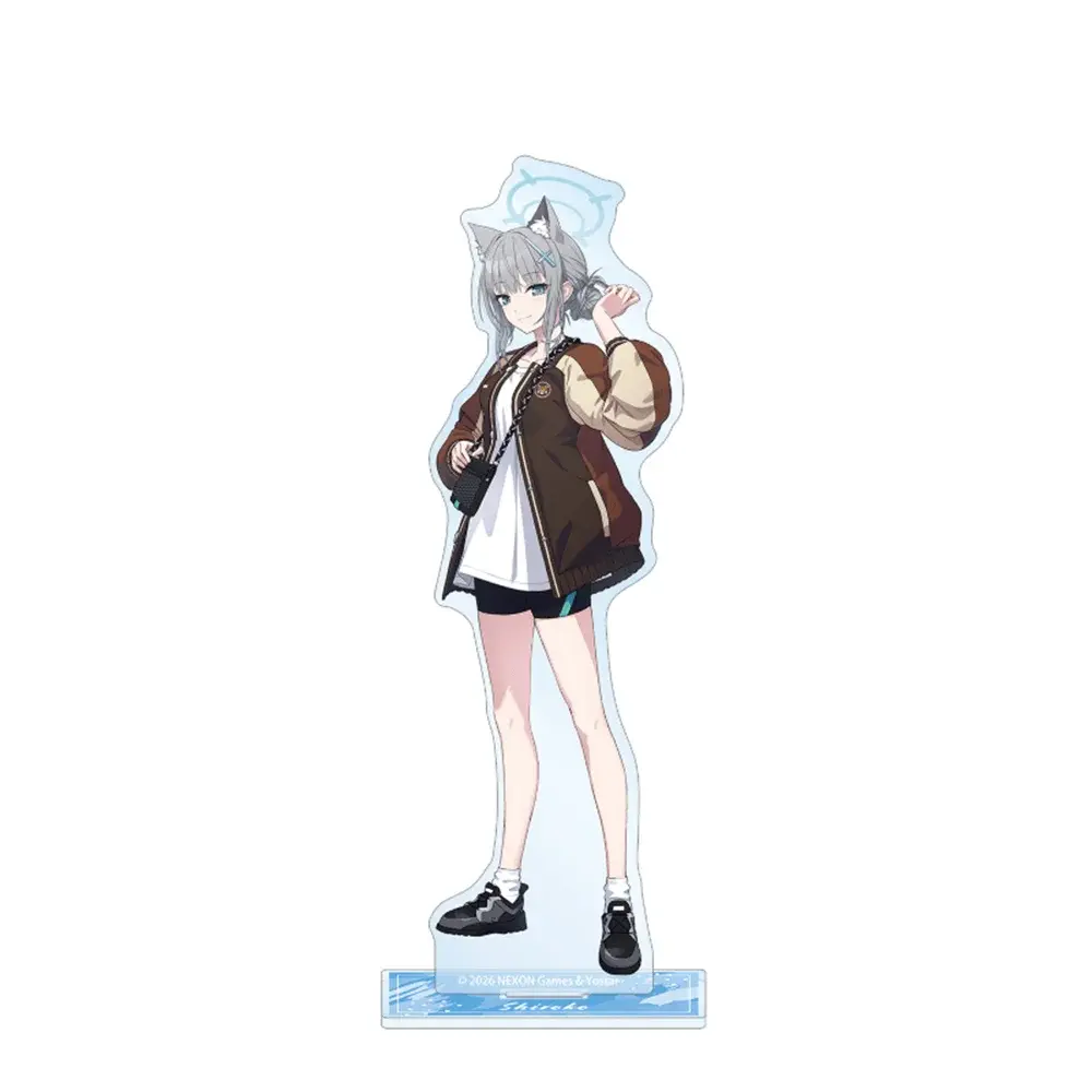 Blue Archive Sunaookami Shiroko 1 Acrylic Stand Keychain Cosplay Desk Decoration Action Custom Charm Phone Personalized, Keychain, Mô Hình Đứng Standee Anime, In 2 Mặt, Cao 6cm, Trang Trí Decor Bàn Học, Balo 2 Blue Archive Sunaookami Shiroko 1 Acrylic Stand Keychain Cosplay Desk Decoration Action Custom Charm Phone Personalized, Keychain, Mô Hình Đứng Standee Anime, In 2 Mặt, Cao 6cm, Trang Trí Decor Bàn Học, Balo - Ảnh 2
