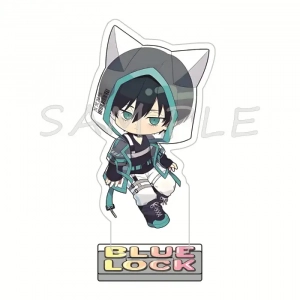 Blue Lock Acrylic Stand Figures Cat Ear Hoodie Keychain Anime Collectible Merchandise Custom Charm Phone Personalized, Keychain, Mô Hình Đứng Standee Anime, In 2 Mặt, Cao 6cm, Trang Trí Decor Bàn Học, Balo
