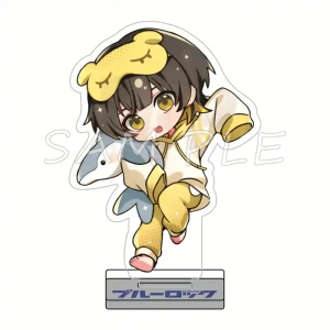 Blue Lock Acrylic Stand Figures Keychain Sleepwear Pajama Anime Football Merch Desktop Custom Charm Phone Personalized, Keychain, Mô Hình Đứng Standee Anime, In 2 Mặt, Cao 6cm, Trang Trí Decor Bàn Học, Balo