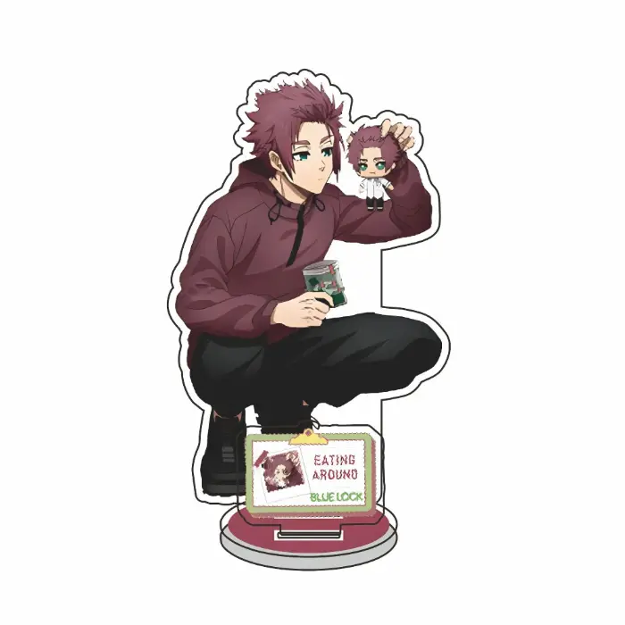 Blue Lock Anime Merchandise Acrylic Stand Isagi Yoichi Ornament Creative Campus Mini Custom Charm Phone Personalized, Keychain, Mô Hình Đứng Standee Anime, In 2 Mặt, Cao 6cm, Trang Trí Decor Bàn Học, Balo 1 Blue Lock Anime Merchandise Acrylic Stand Isagi Yoichi Ornament Creative Campus Mini Custom Charm Phone Personalized, Keychain, Mô Hình Đứng Standee Anime, In 2 Mặt, Cao 6cm, Trang Trí Decor Bàn Học, Balo
