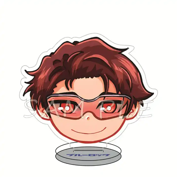 Blue Lock Chibi Head Portrait Acrylic Stand Figures Keychain Anime Desktop Tabletop Custom Charm Phone Personalized, Keychain, Mô Hình Đứng Standee Anime, In 2 Mặt, Cao 6cm, Trang Trí Decor Bàn Học, Balo 2 Blue Lock Chibi Head Portrait Acrylic Stand Figures Keychain Anime Desktop Tabletop Custom Charm Phone Personalized, Keychain, Mô Hình Đứng Standee Anime, In 2 Mặt, Cao 6cm, Trang Trí Decor Bàn Học, Balo - Ảnh 2