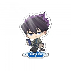 Blue Lock Funny Little Devil Pajamas Anime Isagi Bachira Nagi Acrylic Stand Model Plate Custom Charm Phone Personalized, Keychain, Mô Hình Đứng Standee Anime,  In 2 Mặt, Cao 6cm, Trang Trí Decor Bàn Học, Balo