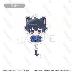Blue Lock Hot Sale Anime Peripherals Ryusei Shido Cat Acrylic Keyhchain Seishiro Nagi Monster Custom Charm Phone Personalized, Keychain, Mô Hình Đứng Standee Anime, In 2 Mặt, Cao 6cm, Trang Trí Decor Bàn Học, Balo