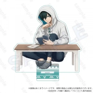 Blue Lock Isagi Bachira Chigi Nagi Football Sports Anime Q Version Figure Acrylic Keychain Custom Charm Phone Personalized, Keychain, Mô Hình Đứng Standee Anime, In 2 Mặt, Cao 6cm, Trang Trí Decor Bàn Học, Balo