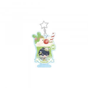 Blue Lock Isagi Yoichi Acrylic Stand Keychain Milkshake Cup Shape Star Hook Desk Display Custom Charm Phone Personalized, Keychain, Mô Hình Đứng Standee Anime,  In 2 Mặt, Cao 6cm, Trang Trí Decor Bàn Học, Balo