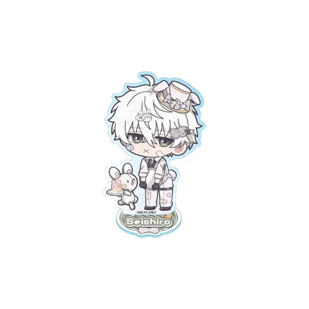 Blue Lock Isagi Yoichi Acrylic Stand Keychain Q Ver Cafe Waiter Rabbit Desk Display Custom Charm Phone Personalized, Keychain, Mô Hình Đứng Standee Anime, In 2 Mặt, Cao 6cm, Trang Trí Decor Bàn Học, Balo 2 Blue Lock Isagi Yoichi Acrylic Stand Keychain Q Ver Cafe Waiter Rabbit Desk Display Custom Charm Phone Personalized, Keychain, Mô Hình Đứng Standee Anime, In 2 Mặt, Cao 6cm, Trang Trí Decor Bàn Học, Balo - Ảnh 2