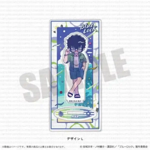 Blue Lock Isagi Yoichi Meguru Bachira Anime Acrylic Figure Display Stand Model Plate Friends Custom Charm Phone Personalized, Keychain, Mô Hình Đứng Standee Anime,  In 2 Mặt, Cao 6cm, Trang Trí Decor Bàn Học, Balo