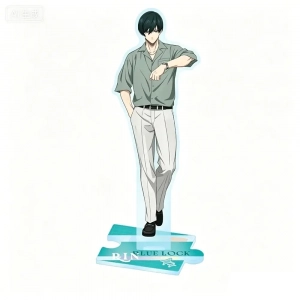 Blue Lock Itoshi Rin 1 Acrylic Stand Keychain Casual Anime Figure Desk Decor Collectible Custom Charm Phone Personalized, Keychain, Mô Hình Đứng Standee Anime, In 2 Mặt, Cao 6cm, Trang Trí Decor Bàn Học, Balo