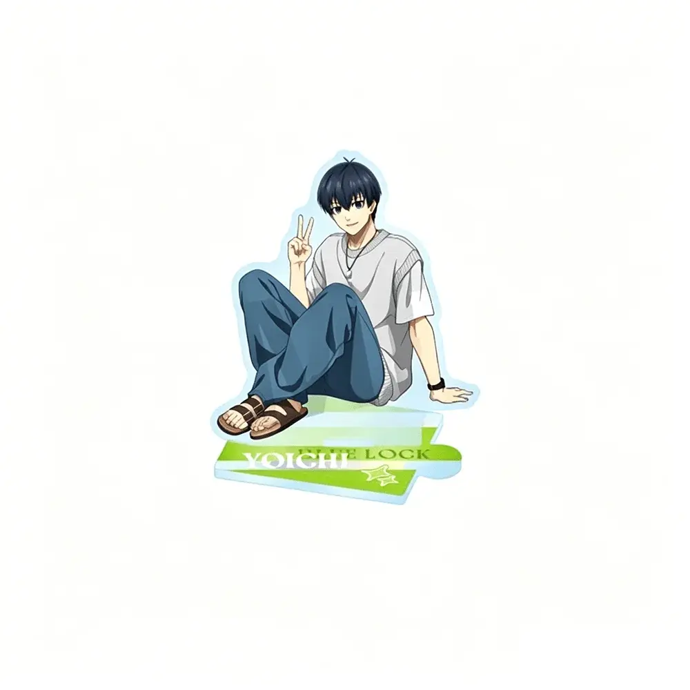 Blue Lock Itoshi Rin 1 Acrylic Stand Keychain Casual Anime Figure Desk Decor Collectible Custom Charm Phone Personalized, Keychain, Mô Hình Đứng Standee Anime, In 2 Mặt, Cao 6cm, Trang Trí Decor Bàn Học, Balo 2 Blue Lock Itoshi Rin 1 Acrylic Stand Keychain Casual Anime Figure Desk Decor Collectible Custom Charm Phone Personalized, Keychain, Mô Hình Đứng Standee Anime, In 2 Mặt, Cao 6cm, Trang Trí Decor Bàn Học, Balo - Ảnh 2
