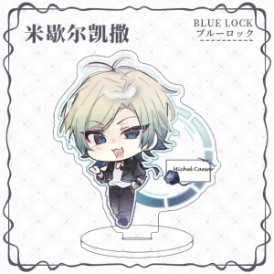 Blue Lock Meguru Bachira Isagi Yoichi Avatar Anime Acrylic Figure Display Stand Model Plate Custom Charm Phone Personalized, Keychain, Mô Hình Đứng Standee Anime, In 2 Mặt, Cao 6cm, Trang Trí Decor Bàn Học, Balo