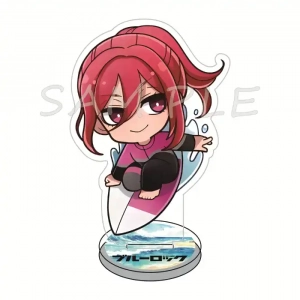 Blue Lock Surfing Summer Version Acrylic Stand Figures Keychain Anime Chibi Collectible Custom Charm Phone Personalized, Keychain, Mô Hình Đứng Standee Anime, In 2 Mặt, Cao 6cm, Trang Trí Decor Bàn Học, Balo