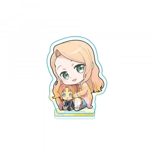 Botan Kamiina Fully Blossoms Acrylic Stand Keychain Chibi Hugging Doll Casual Sweater Custom Charm Phone Personalized, Keychain, Mô Hình Đứng Standee Anime, In 2 Mặt, Cao 6cm, Trang Trí Decor Bàn Học, Balo