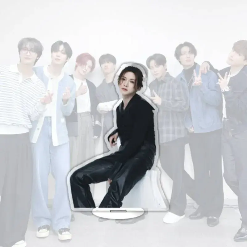 Boy Idol Star Ashes To Light New Album Stand Model Plate Acrylic Fans Desk Decor Fans Kids Custom Charm Phone Personalized, Keychain, Mô Hình Đứng Standee Anime, In 2 Mặt, Cao 6cm, Trang Trí Decor Bàn Học, Balo 2 Boy Idol Star Ashes To Light New Album Stand Model Plate Acrylic Fans Desk Decor Fans Kids Custom Charm Phone Personalized, Keychain, Mô Hình Đứng Standee Anime, In 2 Mặt, Cao 6cm, Trang Trí Decor Bàn Học, Balo - Ảnh 2
