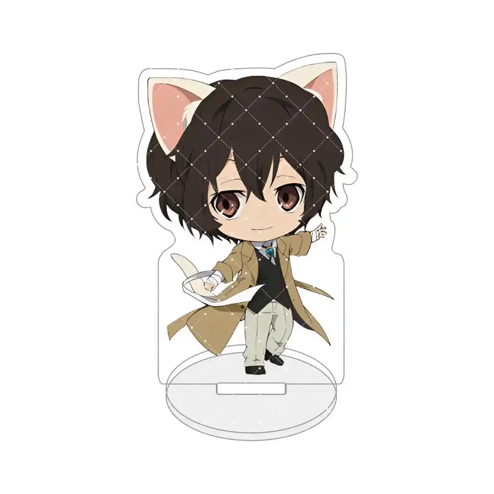 Bungo Stray Dogs Acrylic Stand Dazai Osamu Keychain Cute Cat Ear Chibi Anime Character Custom Charm Phone Personalized, Keychain, Mô Hình Đứng Standee Anime, In 2 Mặt, Cao 6cm, Trang Trí Decor Bàn Học, Balo 7 Bungo Stray Dogs Acrylic Stand Dazai Osamu Keychain Cute Cat Ear Chibi Anime Character Custom Charm Phone Personalized, Keychain, Mô Hình Đứng Standee Anime, In 2 Mặt, Cao 6cm, Trang Trí Decor Bàn Học, Balo - Ảnh 7
