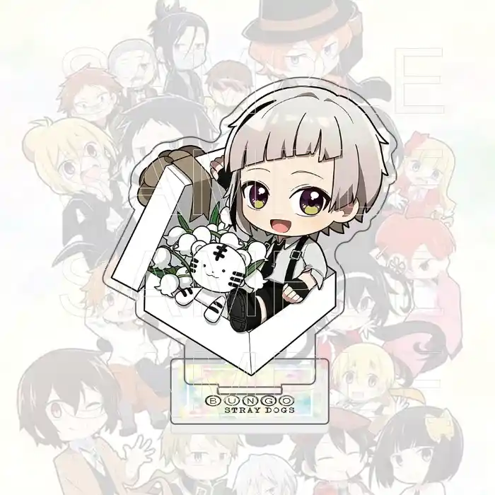 Bungo Stray Dogs Acrylic Stand & Keychain, Dazai Chuuya Akutagawa Figure, Flower Box Mini Custom Charm Phone Personalized, Keychain, Mô Hình Đứng Standee Anime, In 2 Mặt, Cao 6cm, Trang Trí Decor Bàn Học, Balo 2 Bungo Stray Dogs Acrylic Stand & Keychain, Dazai Chuuya Akutagawa Figure, Flower Box Mini Custom Charm Phone Personalized, Keychain, Mô Hình Đứng Standee Anime, In 2 Mặt, Cao 6cm, Trang Trí Decor Bàn Học, Balo - Ảnh 2